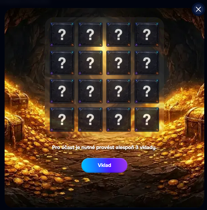 Herní bonus boom s vysokými multiplikátory odměn v Wizardo.